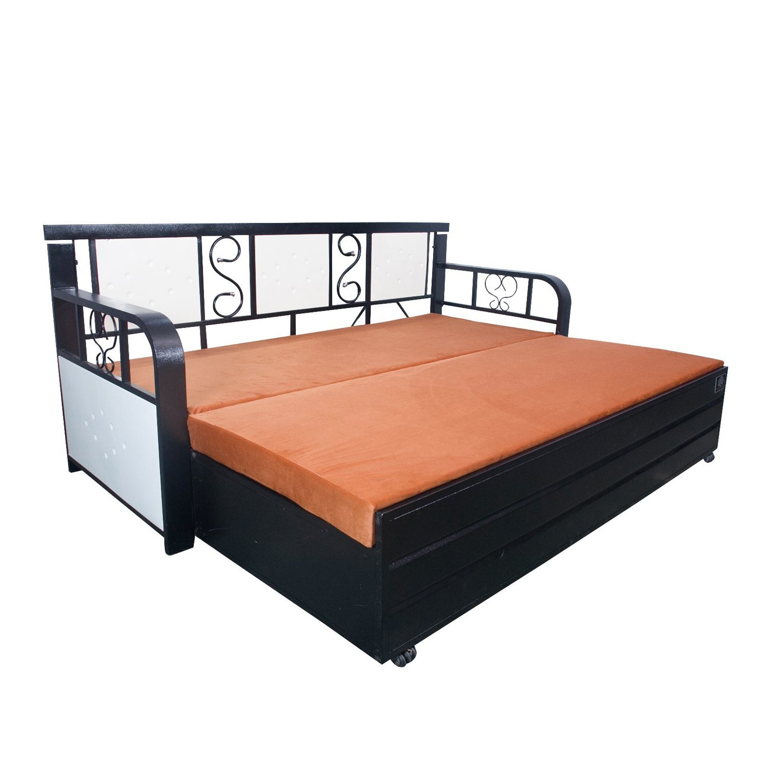 Metal Powder Coated Finish Sofa Cum Bed Manufacturer, Supplier & Dealer in Mumbai, Maharashtra & India